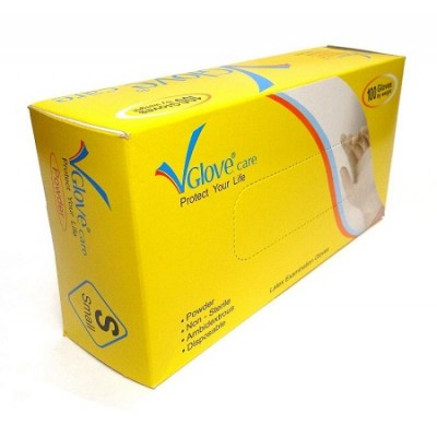 KH-Găng tay y tế Vglove Care (Có bột)